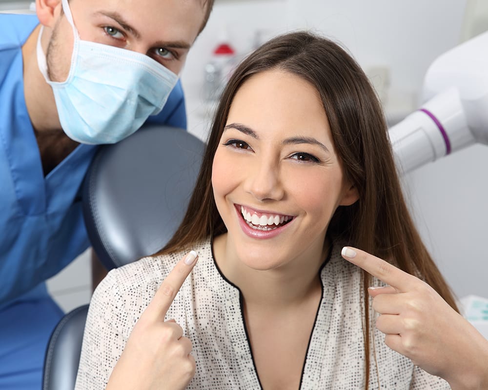 Evans, GA patient's perfect smile with Invisalign