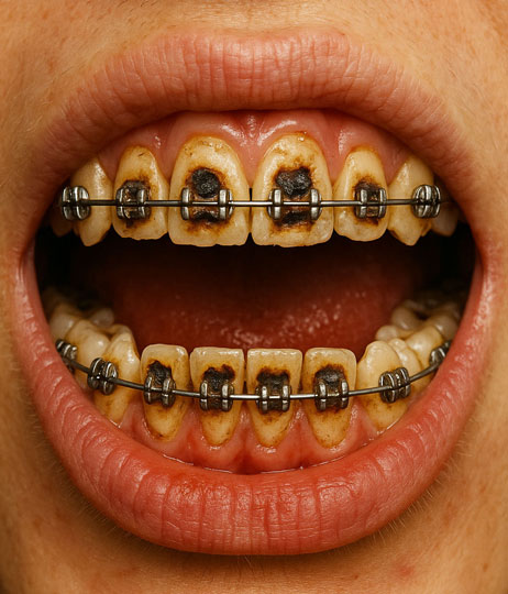 Side Effect of Prolonged Braces Wear
